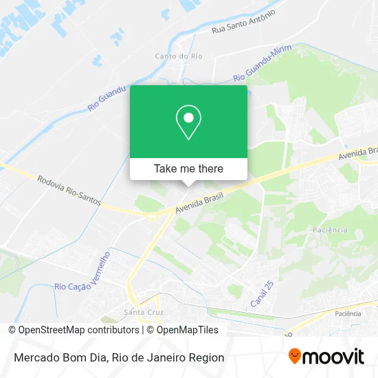 Mercado Bom Dia map