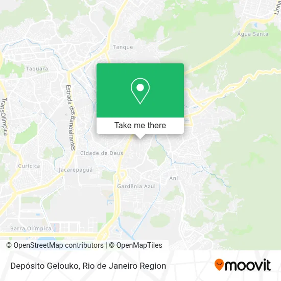 Depósito Gelouko map