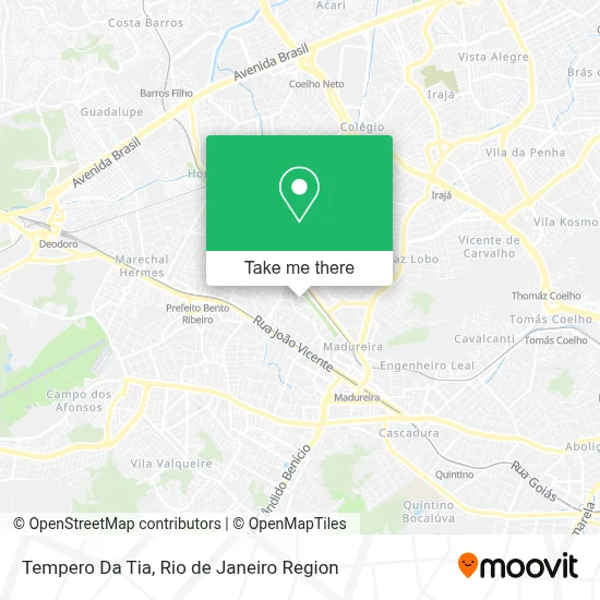 Tempero Da Tia map