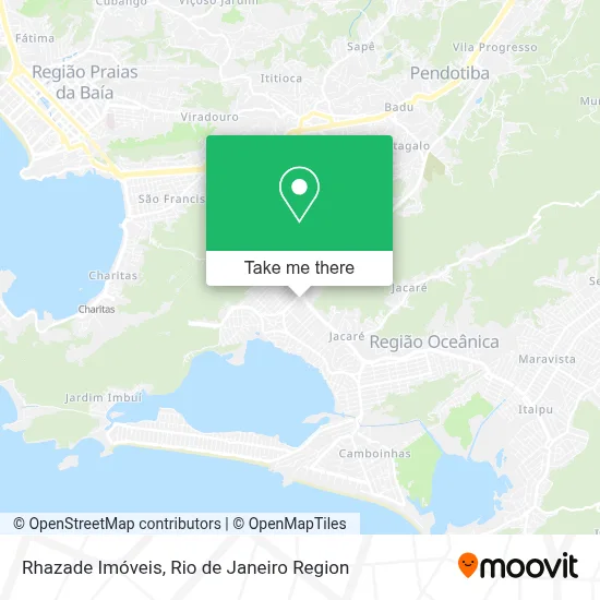 Rhazade Imóveis map