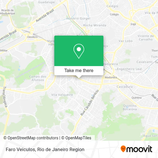 Faro Veiculos map
