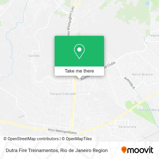 Dutra Fire Treinamentos map
