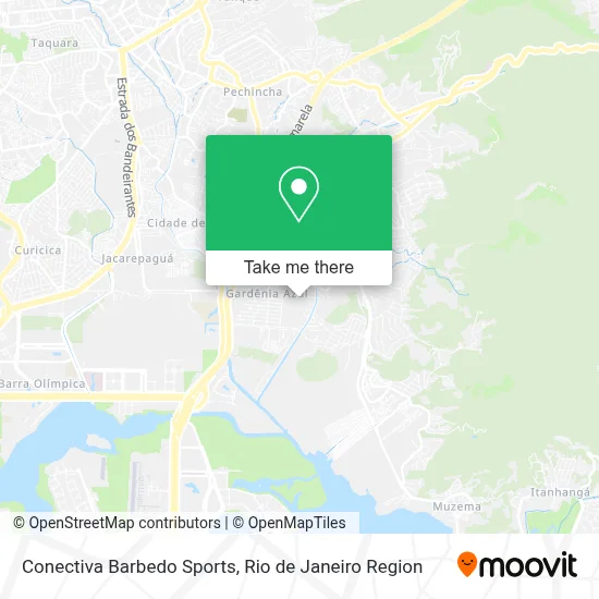 Conectiva Barbedo Sports map