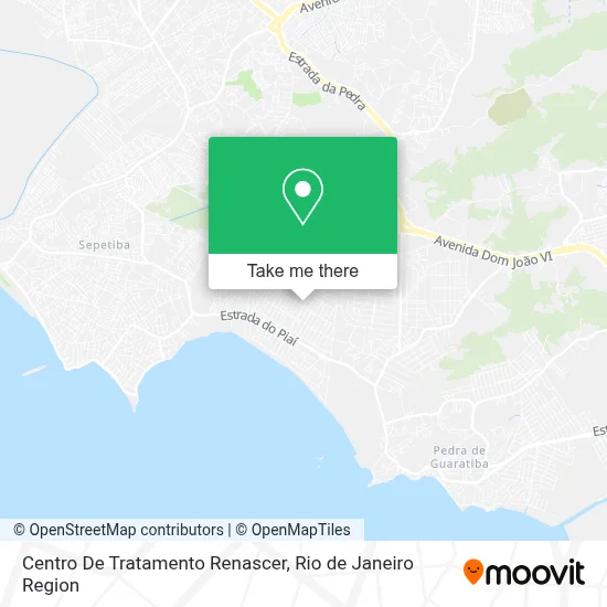 Centro De Tratamento Renascer map