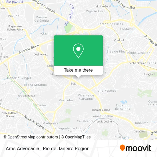 Ams Advocacia. map