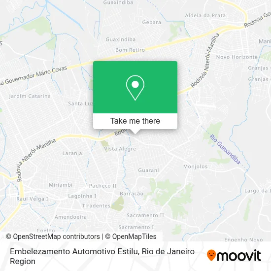 Embelezamento Automotivo Estilu map