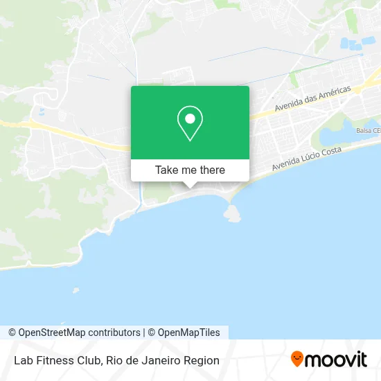 Lab Fitness Club map