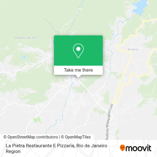 La Pietra Restaurante E Pizzaria map