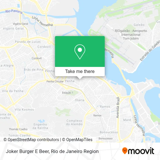 Joker Burger E Beer map