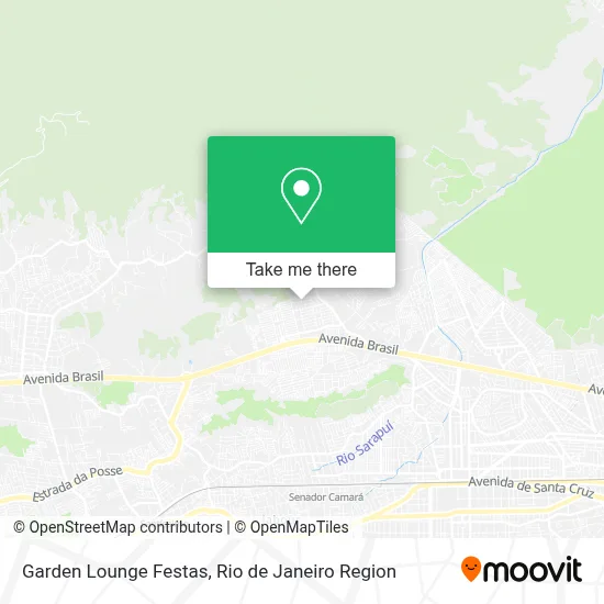 Garden Lounge Festas map