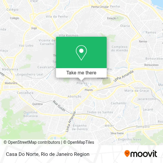 Casa Do Norte map