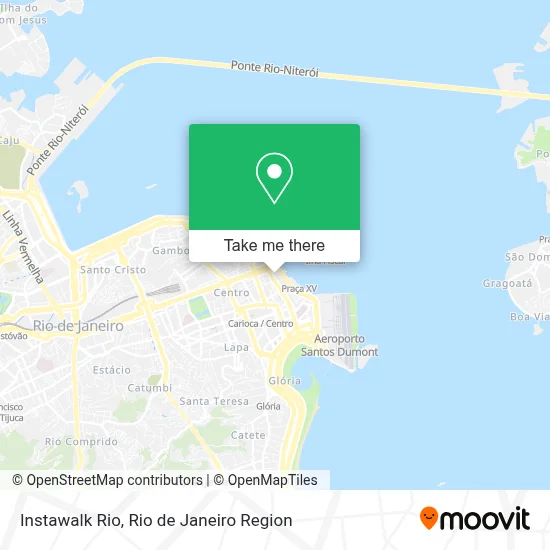 Instawalk Rio map