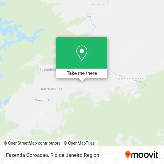 Fazenda Coroacao map