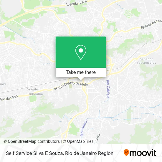 Self Service Silva E Souza map