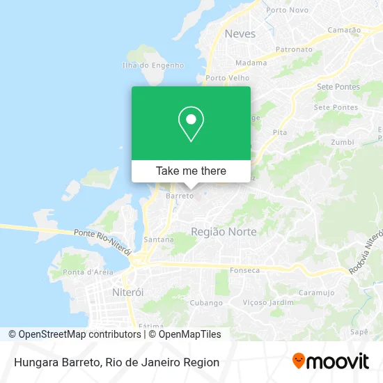 Hungara Barreto map