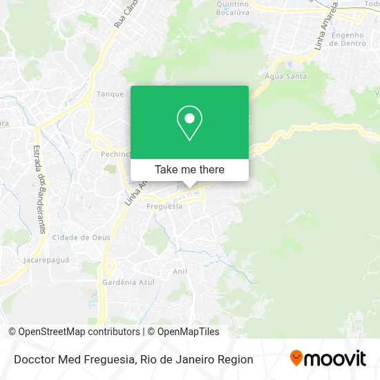 Docctor Med Freguesia map