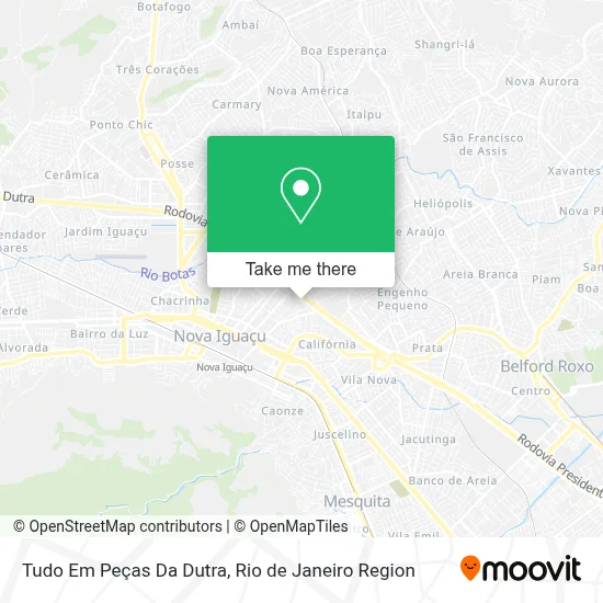 Tudo Em Peças Da Dutra map