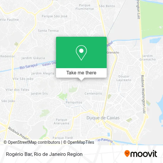 Rogério Bar map