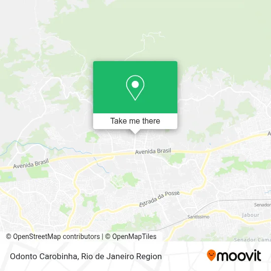 Odonto Carobinha map