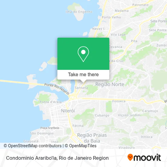 Condominio Araribo'Ia map