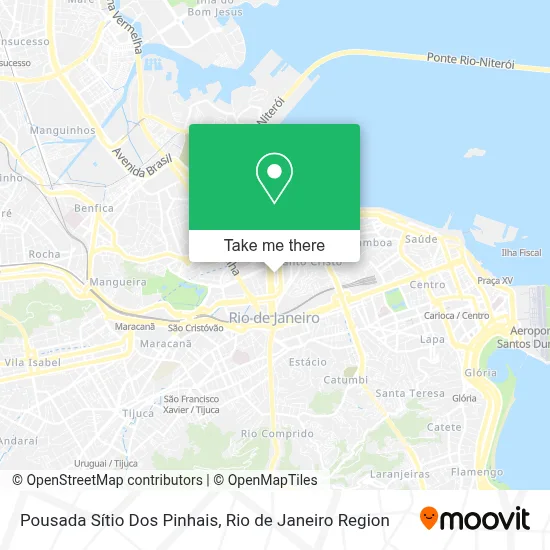 Pousada Sítio Dos Pinhais map