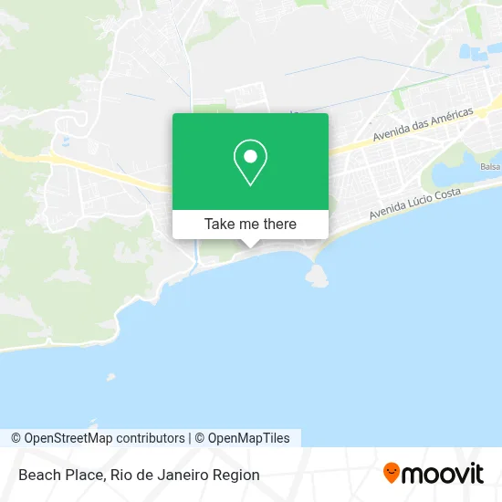 Beach Place map