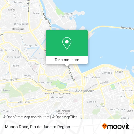 Mundo Doce map