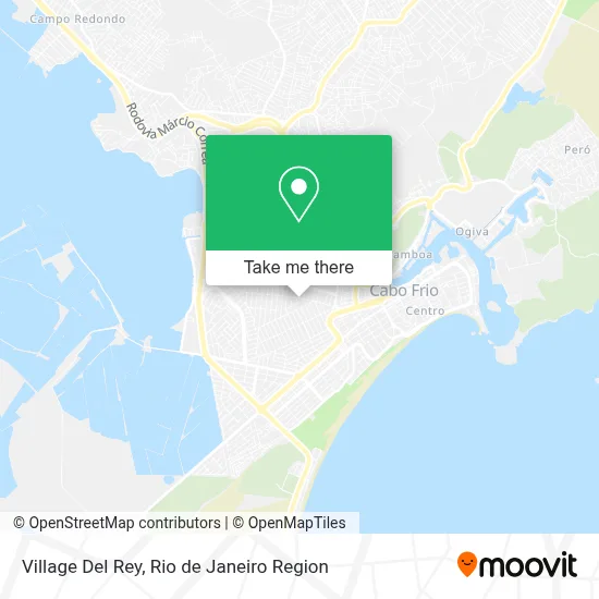 Village Del Rey map