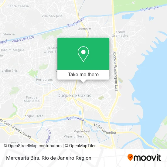Mercearia Bira map