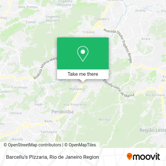 Barcellu's Pizzaria map
