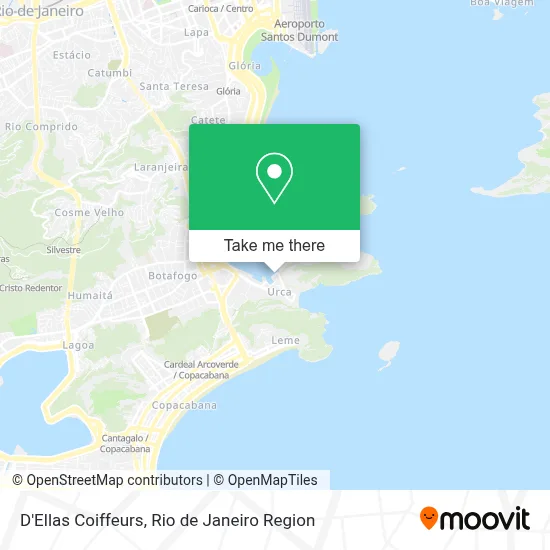 D'Ellas Coiffeurs map