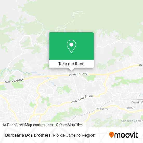 Barbearia Dos Brothers map