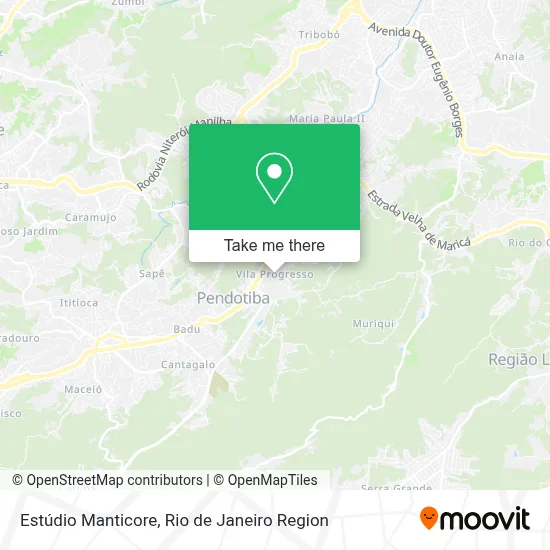 Estúdio Manticore map