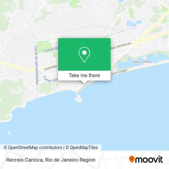 Recreio Carioca map