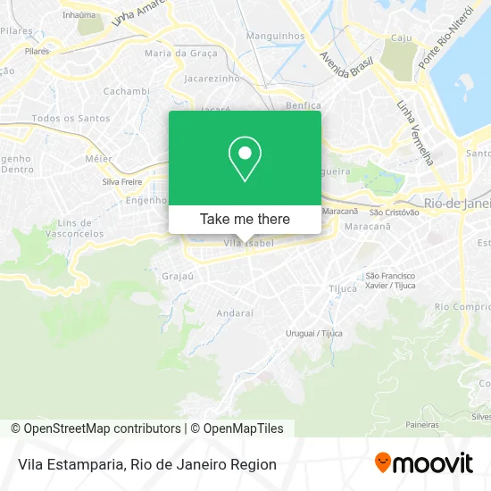 Vila Estamparia map
