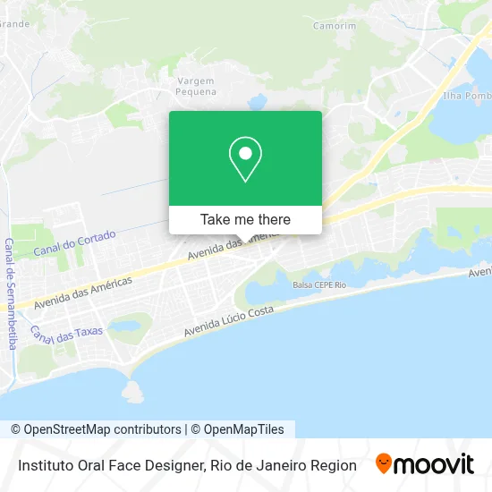 Instituto Oral Face Designer map