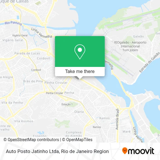 Auto Posto Jatinho Ltda map