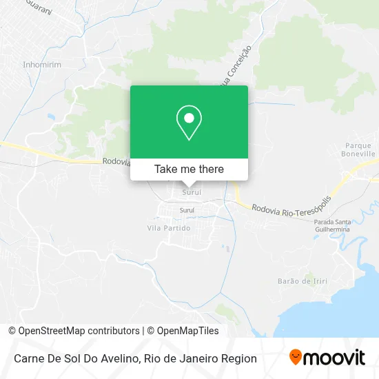 Carne De Sol Do Avelino map