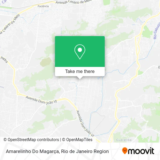 Amarelinho Do Magarça map
