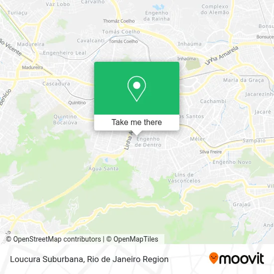 Loucura Suburbana map