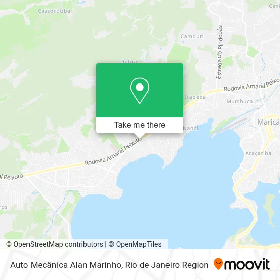 Auto Mecânica Alan Marinho map