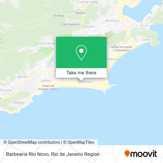 Barbearia Rio Novo map