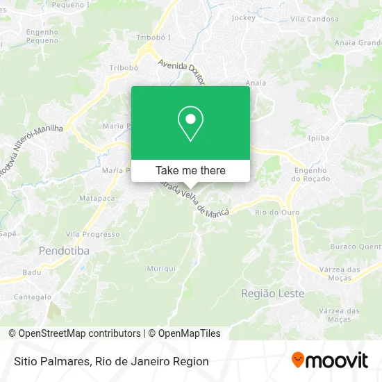 Sitio Palmares map