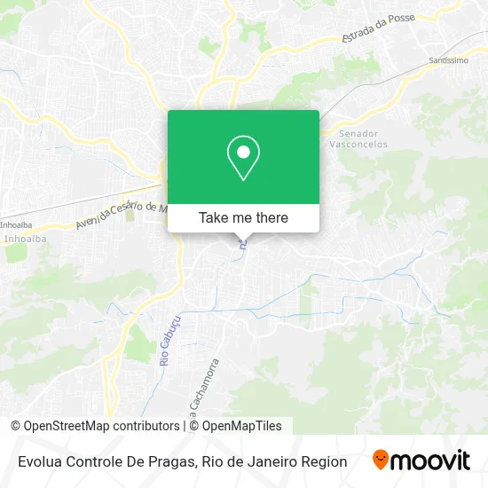 Evolua Controle De Pragas map