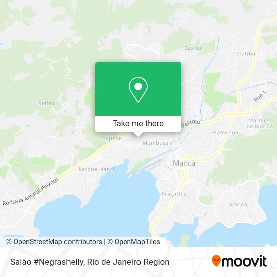 Salão #Negrashelly map