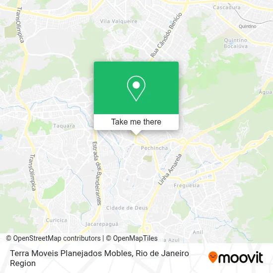 Terra Moveis Planejados Mobles map