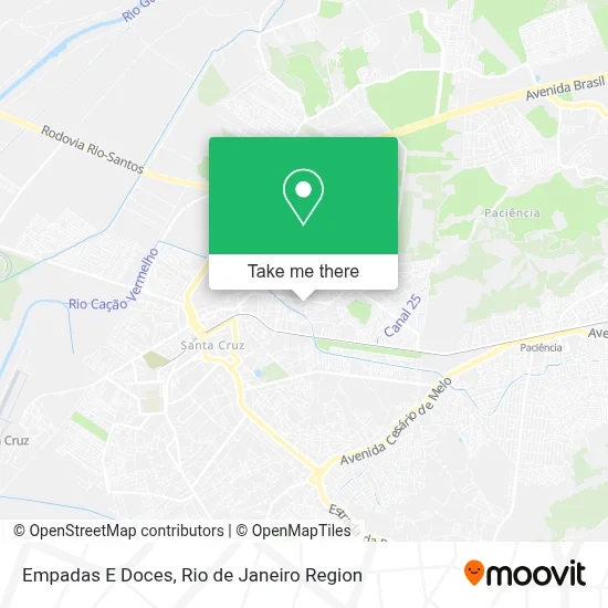 Empadas E Doces map