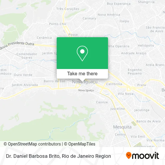 Dr. Daniel Barbosa Brito map