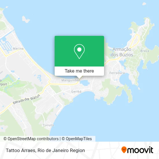 Tattoo Arraes map