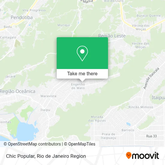 Chic Popular map